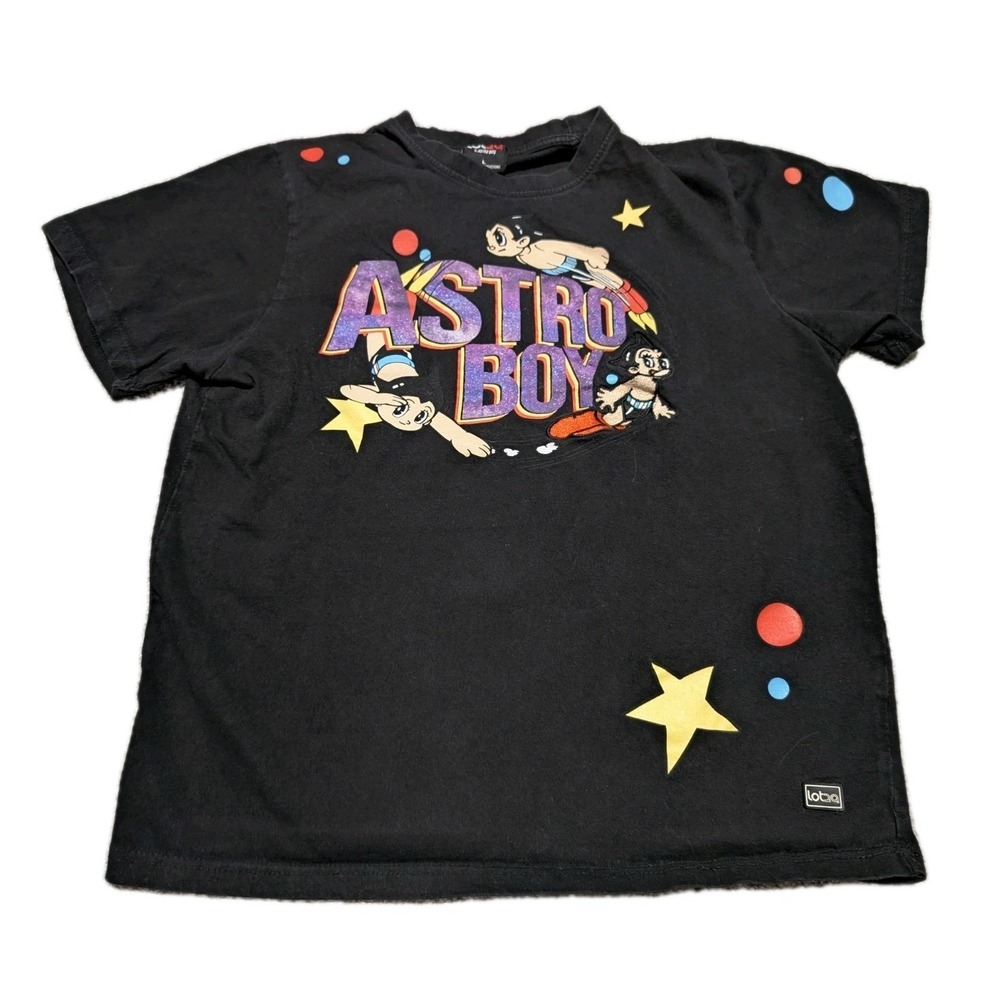 Astro Boy‎ Mens Large Lotka Anime Red Boots American Thunder Anime T-Shirt Tee